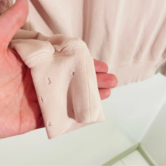 Zadig & Voltaire Rock Upper Print Sweatshirt Pink Distressed Punk Athleisure - Picture 9 of 9